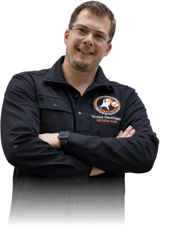 Jacco Houtman, inspecteur van Scope Keuringen Nederland